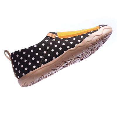 UIN Footwear Men Hola Male Dot Painted Flats Canvas loafers