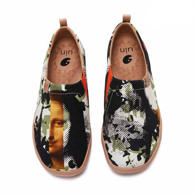 UIN Footwear Men (Pre-sale) Lisa Art Canvas loafers