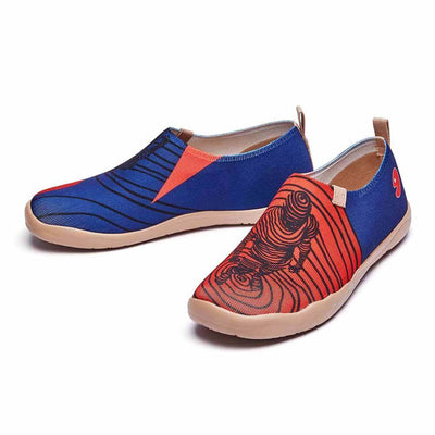 UIN Footwear Men Superman Canvas loafers