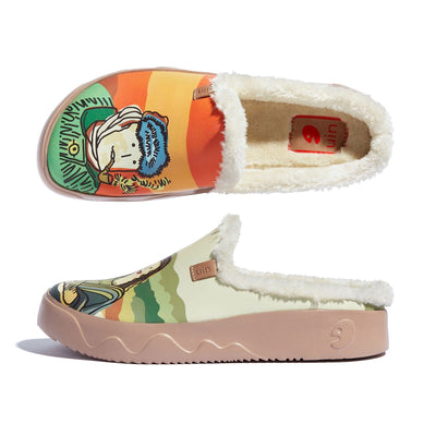 UIN Footwear Men Van Gogh and Mona Lisa 2 Fuerteventura VII Men Canvas loafers