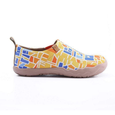 UIN Footwear Women Barcelona Code Canvas loafers