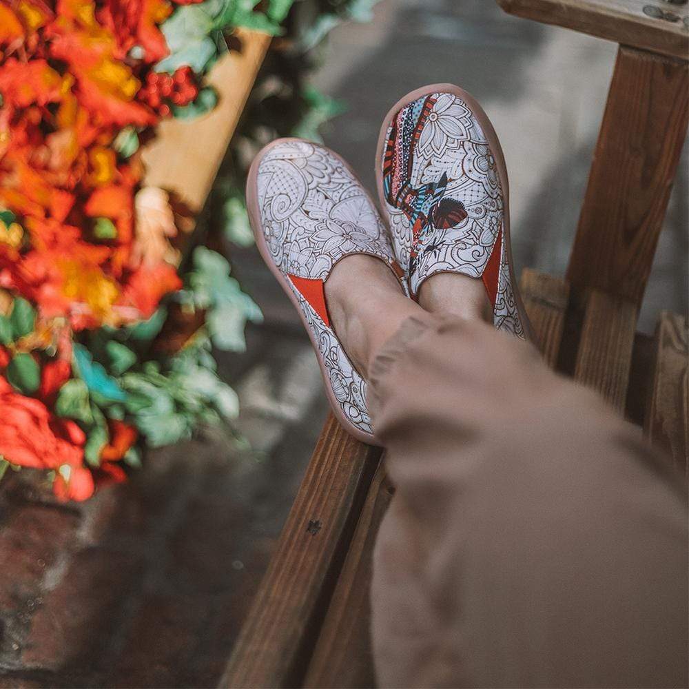 UIN] 超軽量 シューズ レディース スリッポン キャンバススニーカー