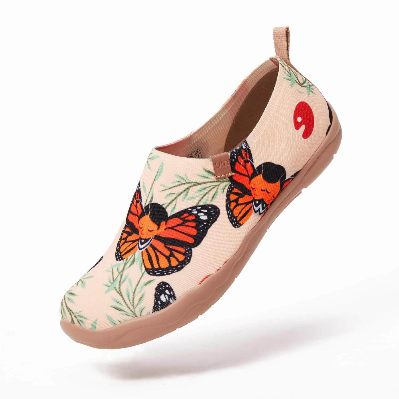 UIN Footwear Women Butterfly Fairy Canvas loafers