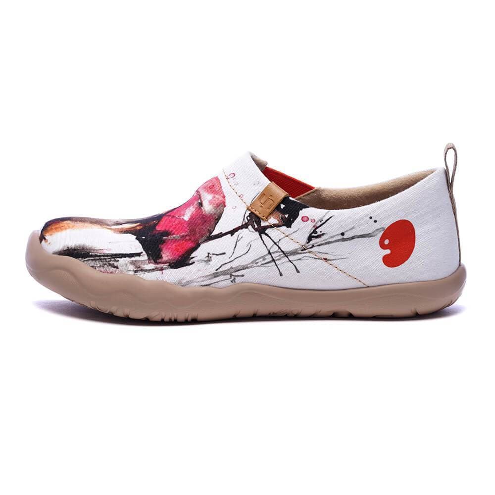 UIN Footwear Women C’est l’Amour Canvas loafers