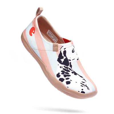 UIN Footwear Women Dalmatian Canvas loafers