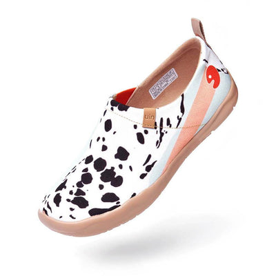 UIN Footwear Women Dalmatian Canvas loafers