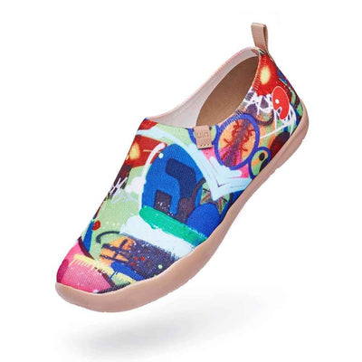 UIN Footwear Women Girl's Little World Canvas loafers