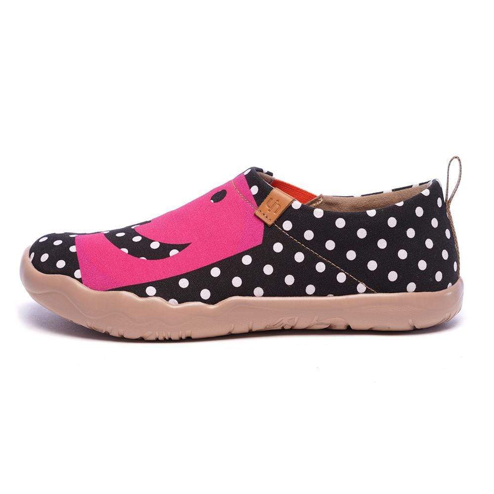 UIN Footwear Women Hola Dot Female Canvas Shoes Canvas loafers