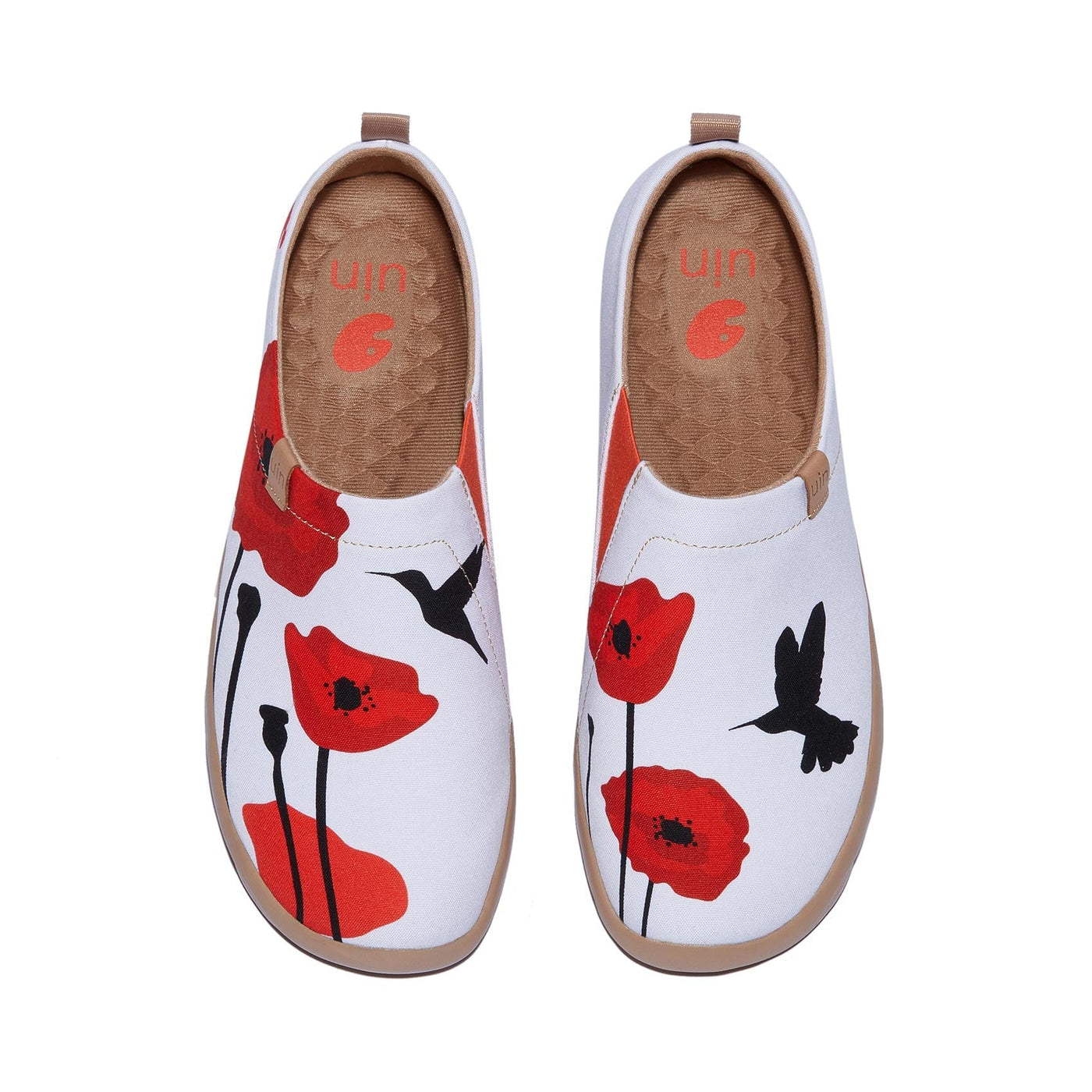 UIN Footwear Women Hummingbird & Poppy Toledo I Women Canvas loafers