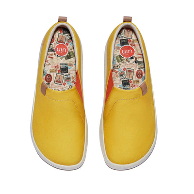 UIN Footwear Women Lemon Chrome Toledo X Women Canvas loafers