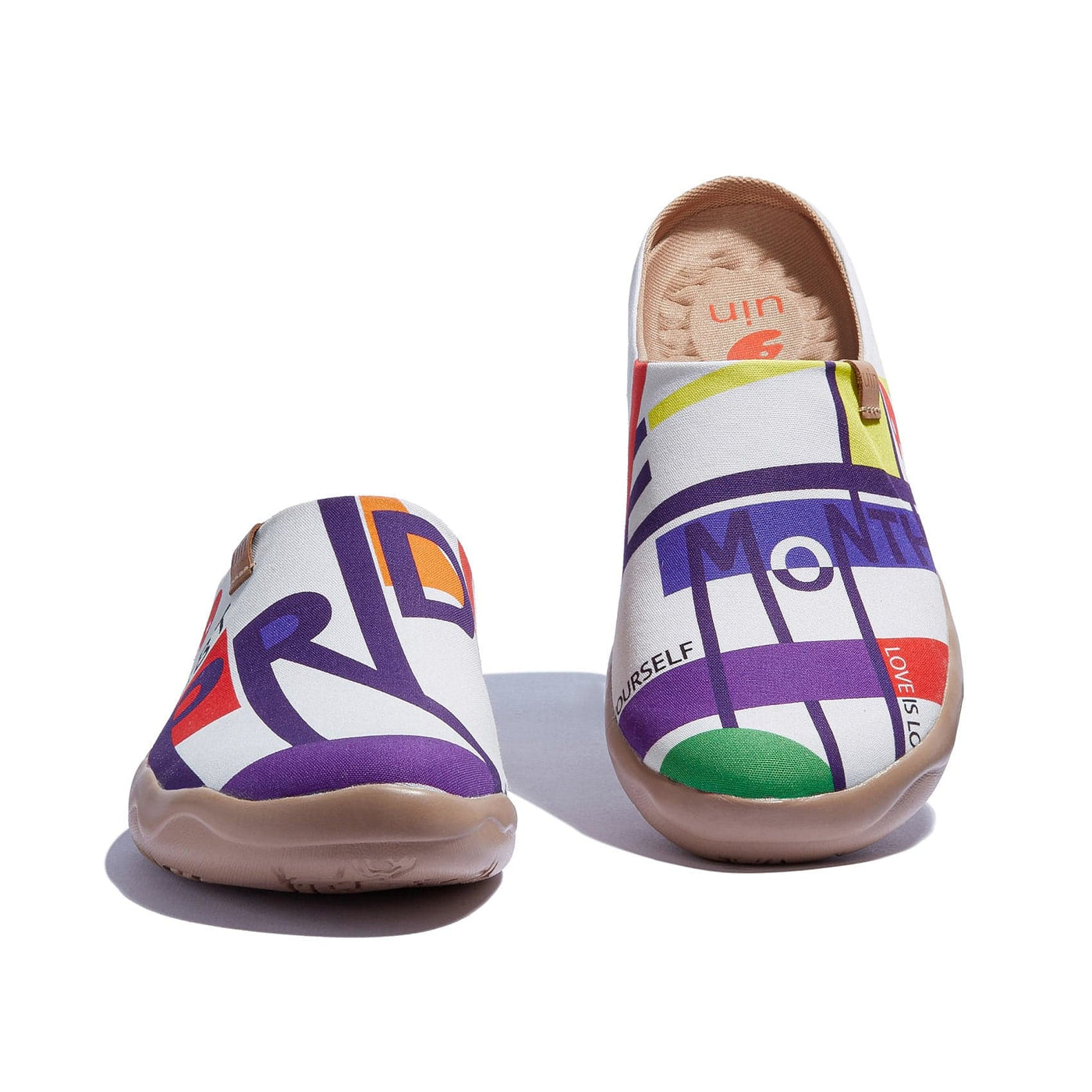 UIN Footwear Women Proud of Love Malaga Women Canvas loafers