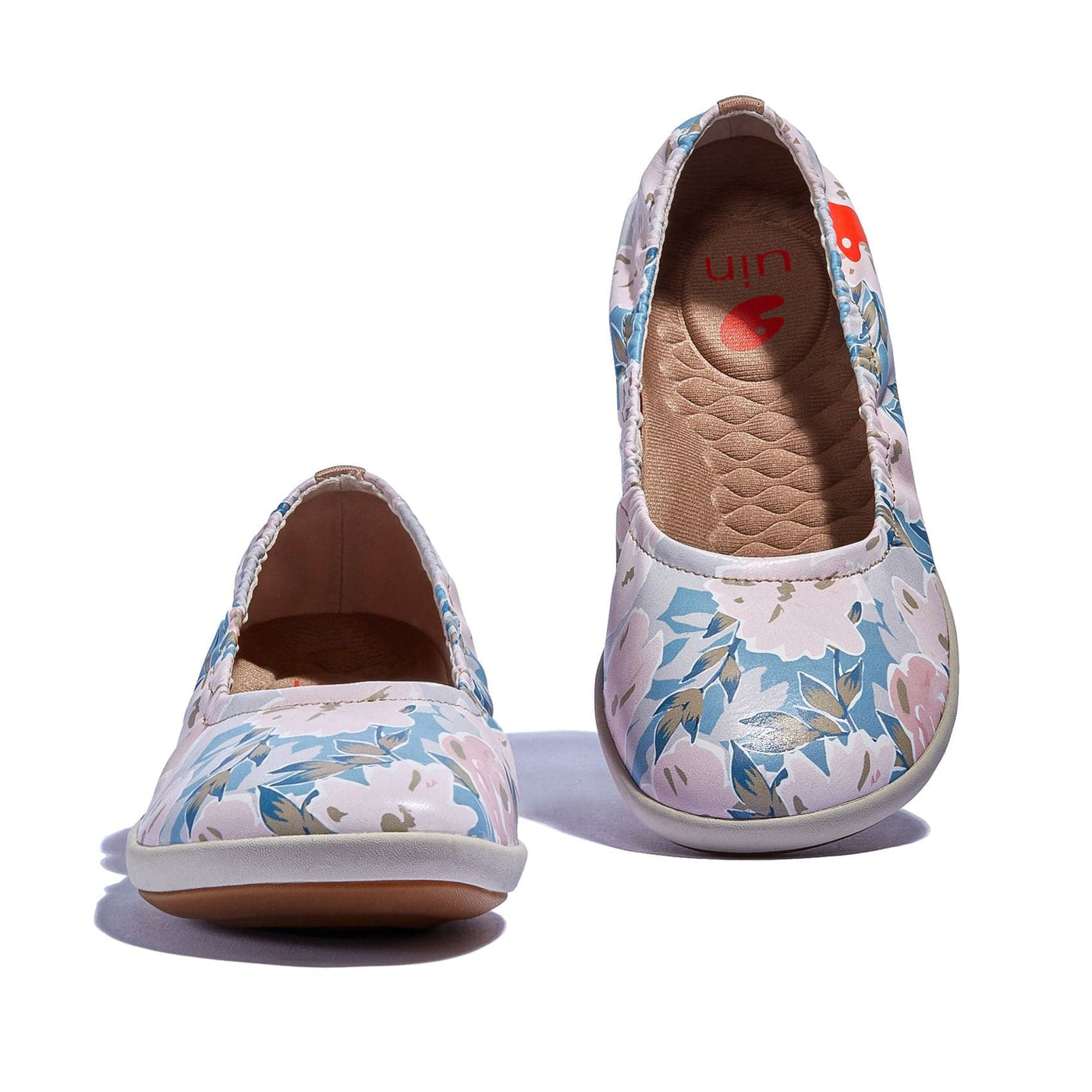 UIN Footwear Women Spring Flower Whisper Illetes IV Women Canvas loafers