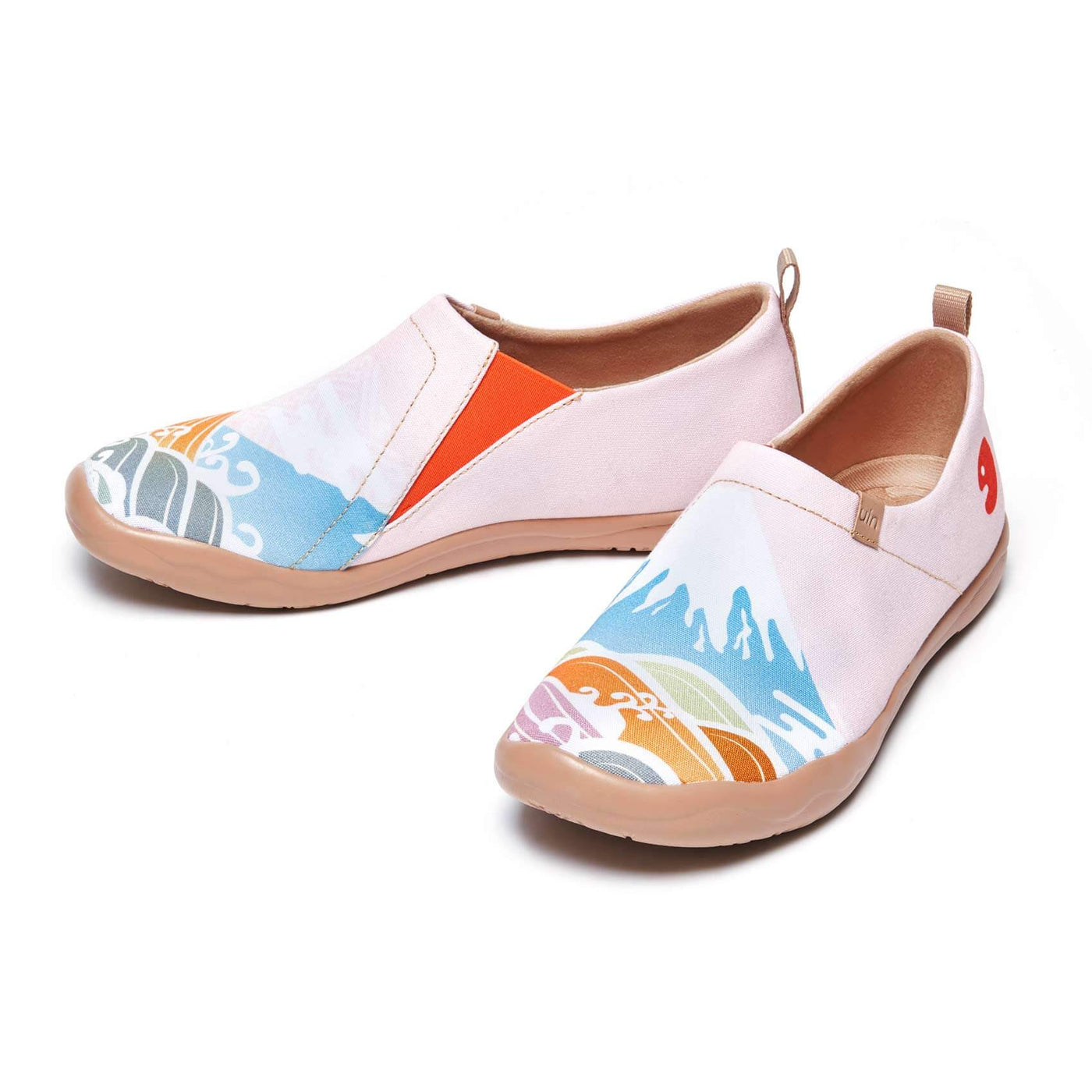UIN Footwear Women SPRING IN MOUNT FUJI Canvas loafers