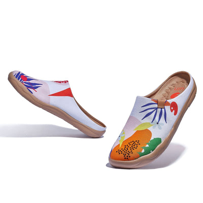 UIN Footwear Women Summer Fruits Malaga Women Canvas loafers