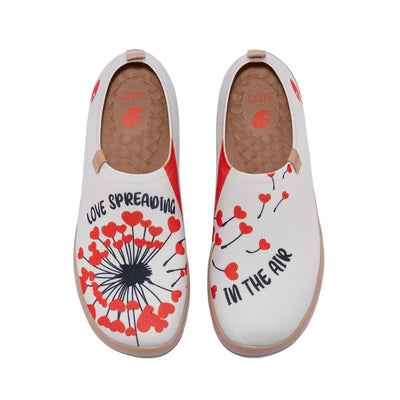UIN Footwear Women The Spreading of Love Toledo I Women Canvas loafers