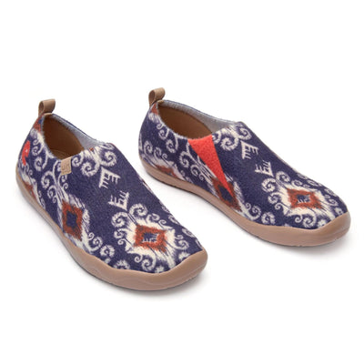 UIN Footwear Women Tribal Pattern Toledo I Women Canvas loafers