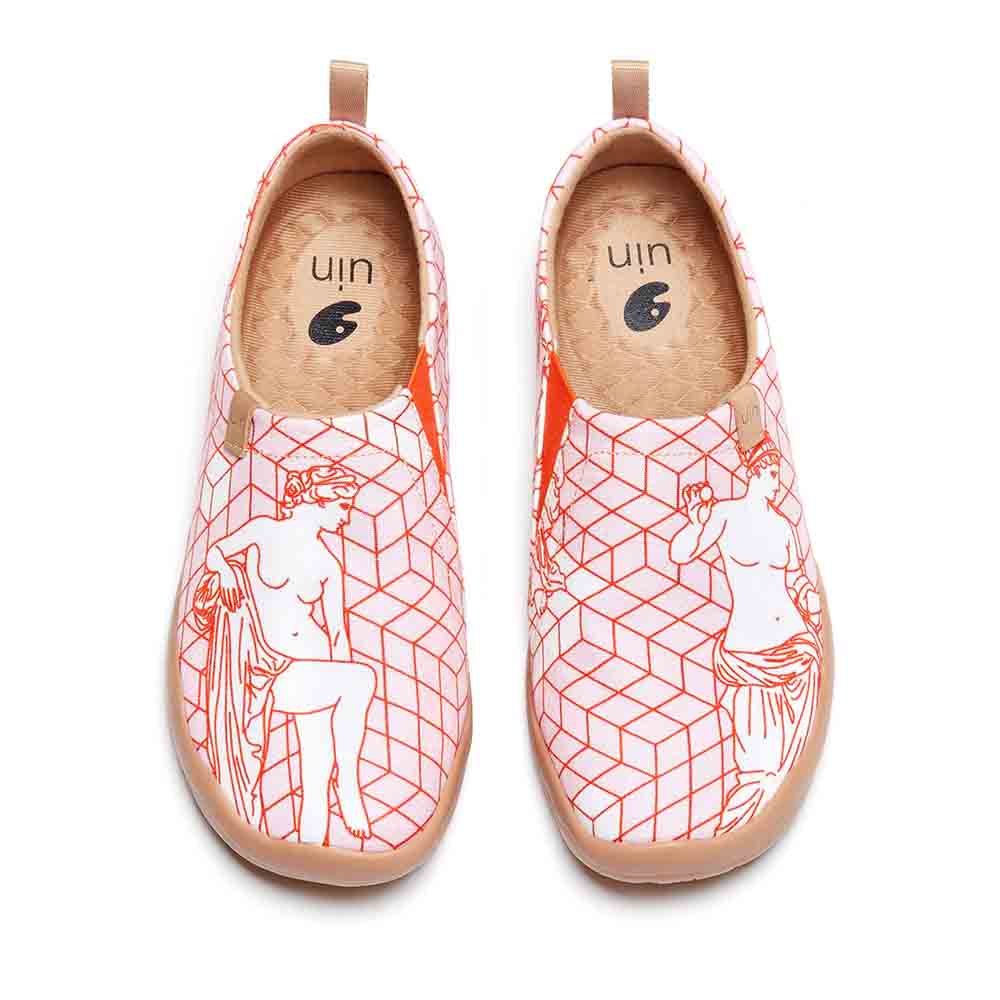 UIN Footwear Women Venus de Milo Canvas loafers